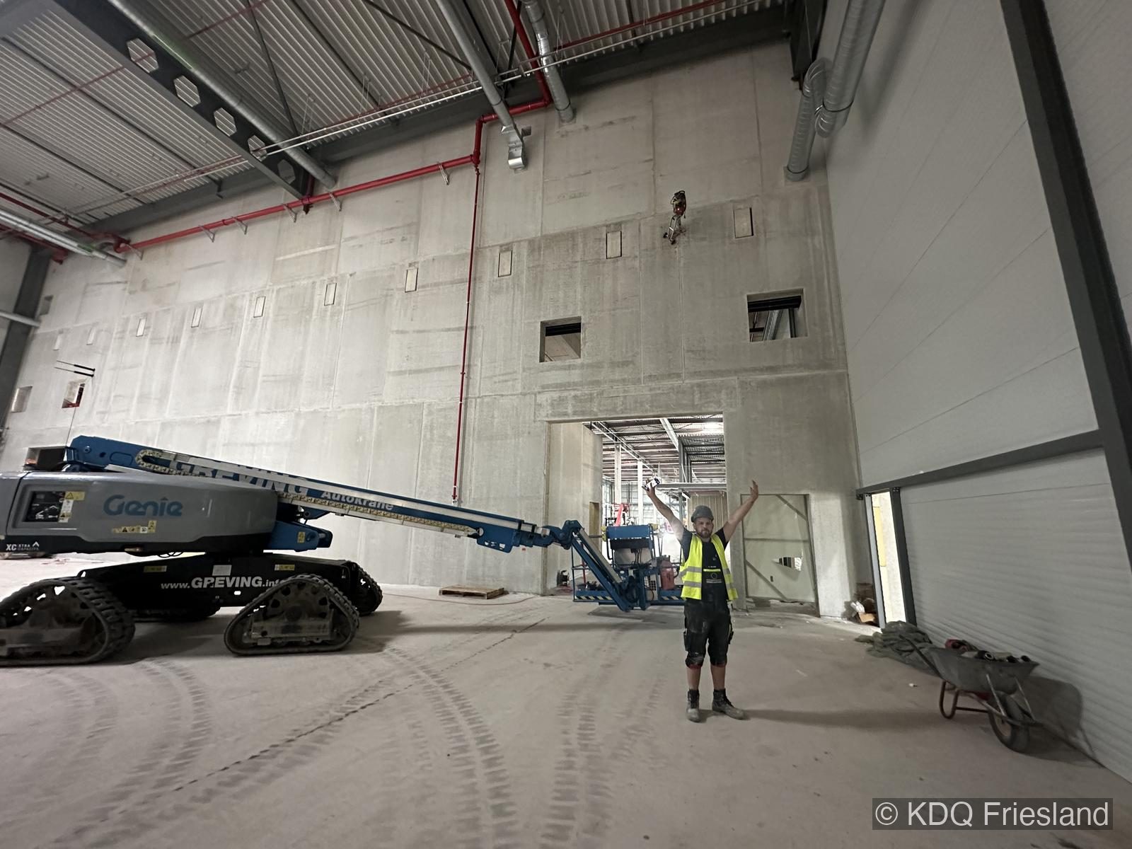 Großprojekt in Industriehalle